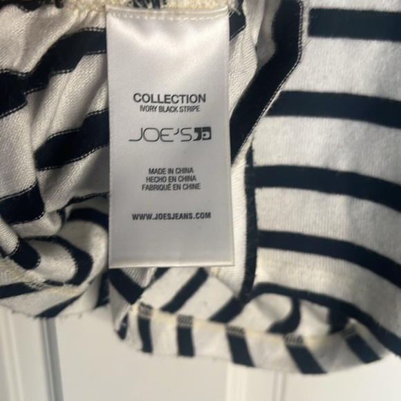 Joes Jeans Twist Wrap Striped Top - Small - Picture 5 of 9